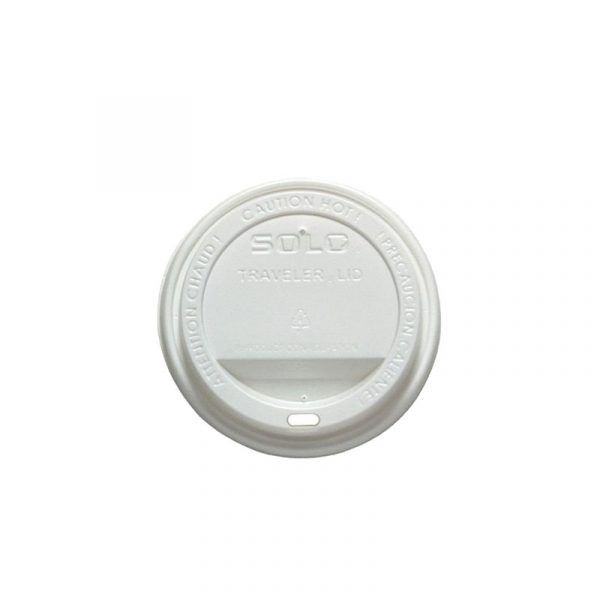 Tapa viajera blanca vaso de café 8 oz c/1000 pz