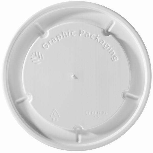 Tapa plana vaso para helado 16 oz c/500 pz