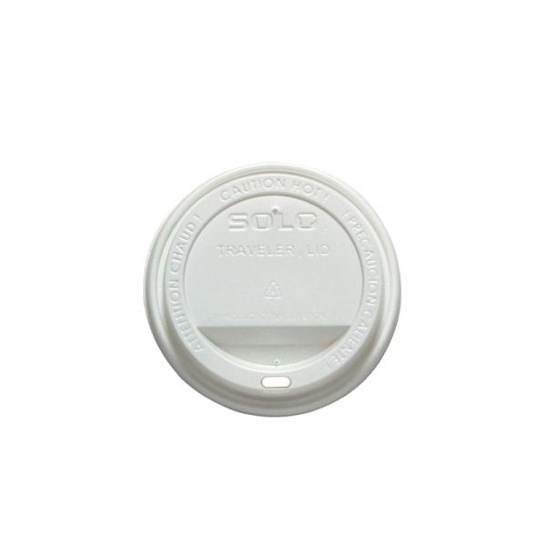 Tapa viajera blanca vaso de café 10 oz c/1000 pz